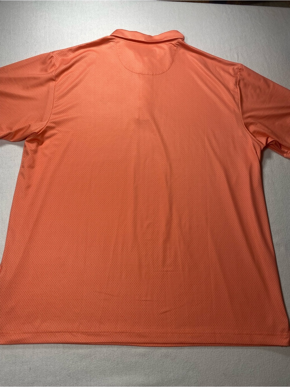 Callaway Men’s Coral Orange Performance Polo - Picture 3 of 6